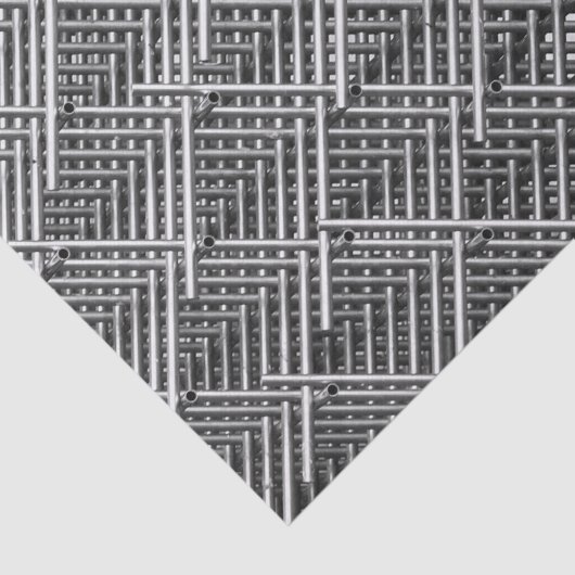 Complexe metalen structuur tissuepapier (Detail)