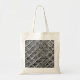 Complexe metalen structuur tote bag