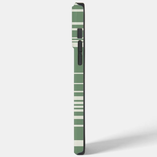 Complexe strepen in groen Case-Mate iPhone case (Achterkant / Links)