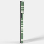 Complexe strepen in groen Case-Mate iPhone case (Achterkant / Rechts)
