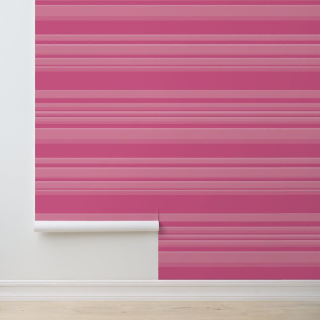 Complexe strepen in roze behang (Applicatie)