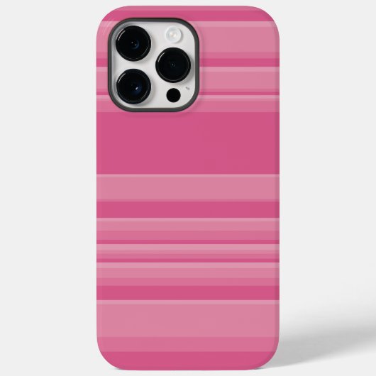 Complexe strepen in roze Case-Mate iPhone case (Achterkant)