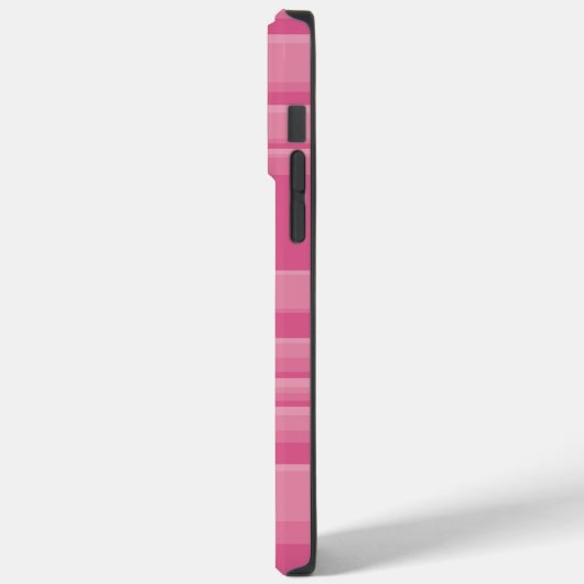 Complexe strepen in roze Case-Mate iPhone case (Achterkant / Links)