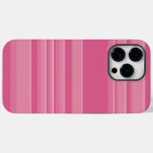 Complexe strepen in roze Case-Mate iPhone case (Achterkant (horizontaal))