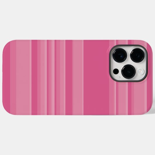 Complexe strepen in roze Case-Mate iPhone case (Achterkant (horizontaal))