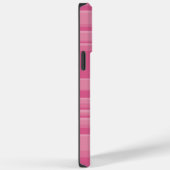 Complexe strepen in roze Case-Mate iPhone case (Achterkant / Rechts)