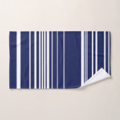 Complexe stripes - blauw bad handdoek (Handdoek)