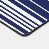 Complexe stripes - blauw bureaumat (Hoek)