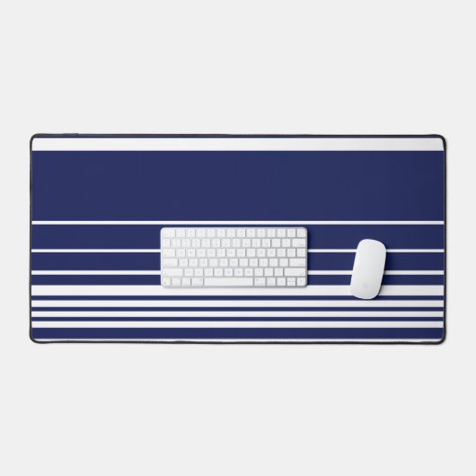 Complexe stripes - blauw bureaumat (Keyboard & Muis)