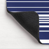 Complexe stripes - blauw muismat (Hoek)