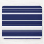 Complexe stripes - blauw muismat (Voorkant)