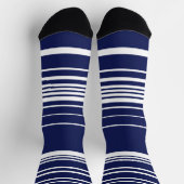 Complexe stripes - blauw sokken (Top)