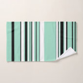 Complexe Stripes - groen (Mint) Bad Handdoek (Handdoek)