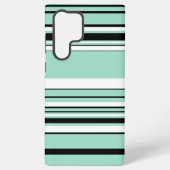 Complexe Stripes - groen (Mint) Samsung Galaxy Hoesje (Achterkant)