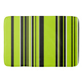 Complexe Stripes - Lime Green Badmat (Voorkant)