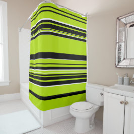 Complexe Stripes - Lime Green Douchegordijn
