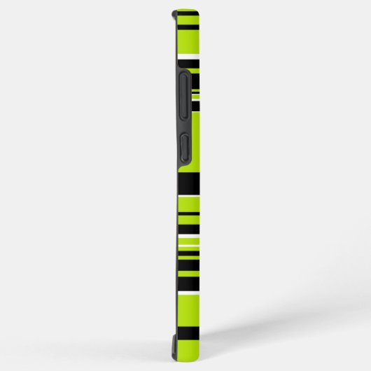 Complexe Stripes - Lime Green Samsung Galaxy Hoesje (Rechterkant)