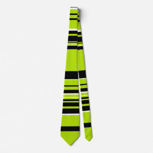 Complexe Stripes - Lime Green Stropdas