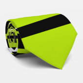 Complexe Stripes - Lime Green Stropdas (Opgerold)