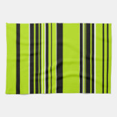Complexe Stripes - Lime Green Theedoek (Horizontaal)