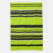 Complexe Stripes - Lime Green Theedoek (Verticaal)