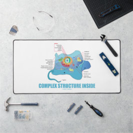 Complexe structuur binnen eukaryotische cel bureaumat