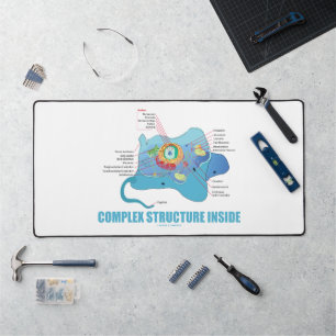 Complexe structuur binnen eukaryotische cel bureaumat