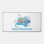 Complexe structuur binnen eukaryotische cel bureaumat (Voorkant)