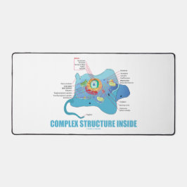 Complexe structuur binnen eukaryotische cel bureaumat