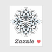 complexe structuur sticker (Vel)