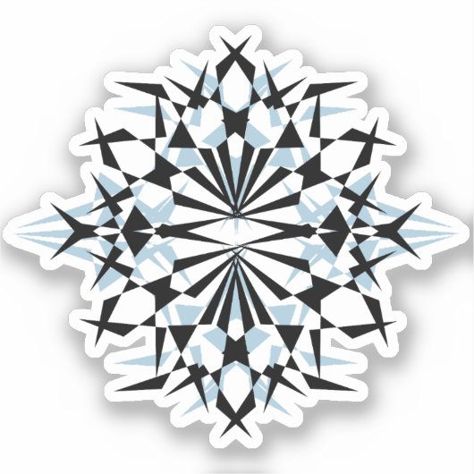 complexe structuur sticker (Voorkant)