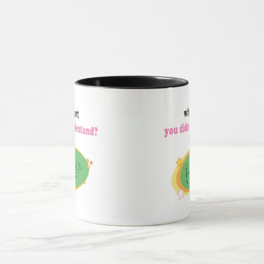 Complexe Wiskunde vergelijking Mok (Midden)