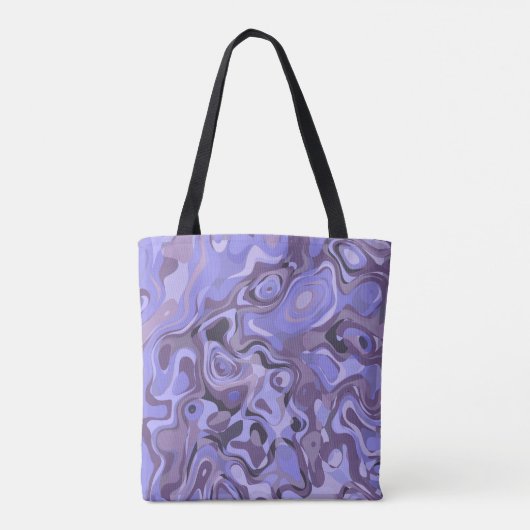 Complexio Paarse Tote Bag (Achterkant)