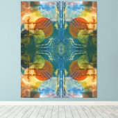 Complexiteit 10 canvas afdruk (Insitu (Houten vloer))