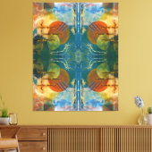 Complexiteit 10 canvas afdruk (Insitu (Woonkamer))