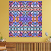 Complexiteit 18 canvas afdruk (Insitu (Woonkamer))