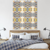 Complexiteit 2 canvas afdruk (Insitu (Slaapkamer))