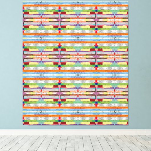 Complexiteit 4 canvas afdruk (Insitu (Houten vloer))