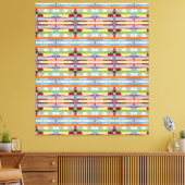 Complexiteit 4 canvas afdruk (Insitu (Woonkamer))