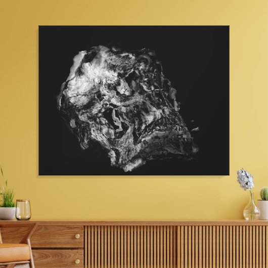 Complexiteit / Surreal Skull Canvas Afdruk (Insitu (Woonkamer))