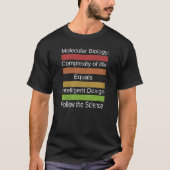 Complexiteit van het leven = Intelligent Design T- T-shirt (Voorkant)
