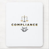 Compliance Desk Mouse Pad Muismat (Voorkant)
