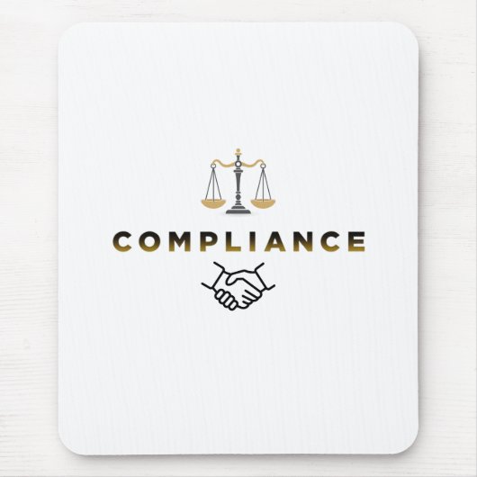 Compliance Desk Mouse Pad Muismat (Voorkant)