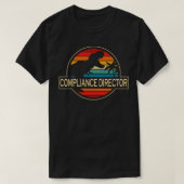 Compliance Director Dinosaur T-shirt (Design voorkant)