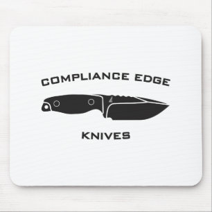 Compliance Edge Knives Mousepad Muismat