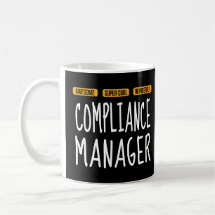 Compliance Manager Tshirt Wonderful Funny Apprecia Koffiemok