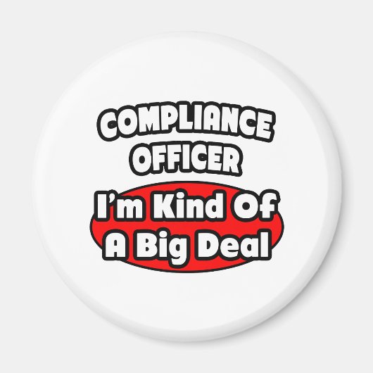 Compliance Officer ... belangrijk onderdeel Magneet (Voorkant)