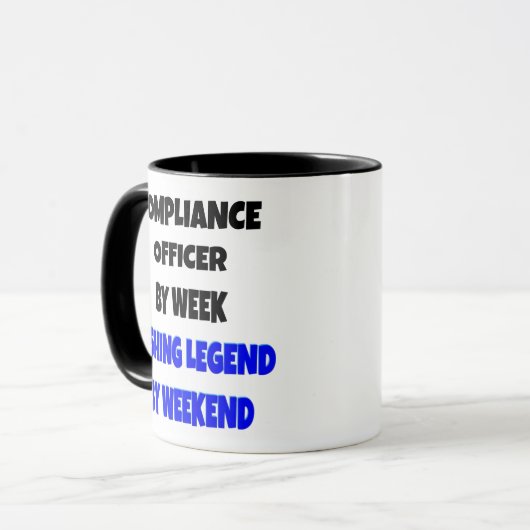 Compliance Officer Gevist Legend Mok (Voorkant links)