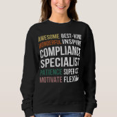Compliance Specialist  Appreciation Trui (Voorkant)
