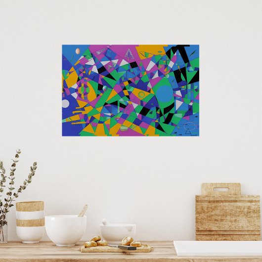 Complicaties - Ken Gage Art Poster (Keuken)